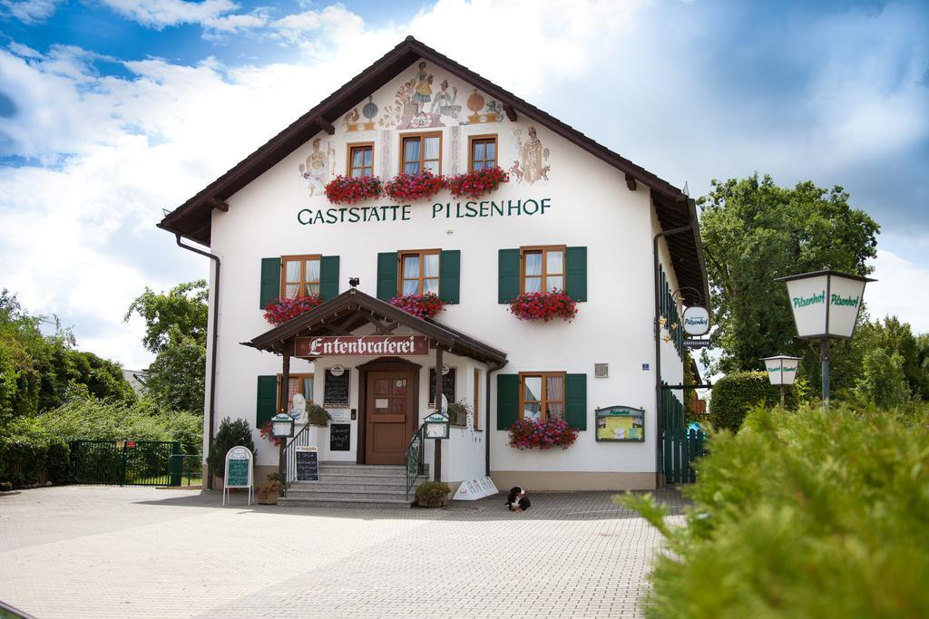 Landgasthof Pilsenhof Entenbraterei Hechendorf am Pilsensee Exterior foto
